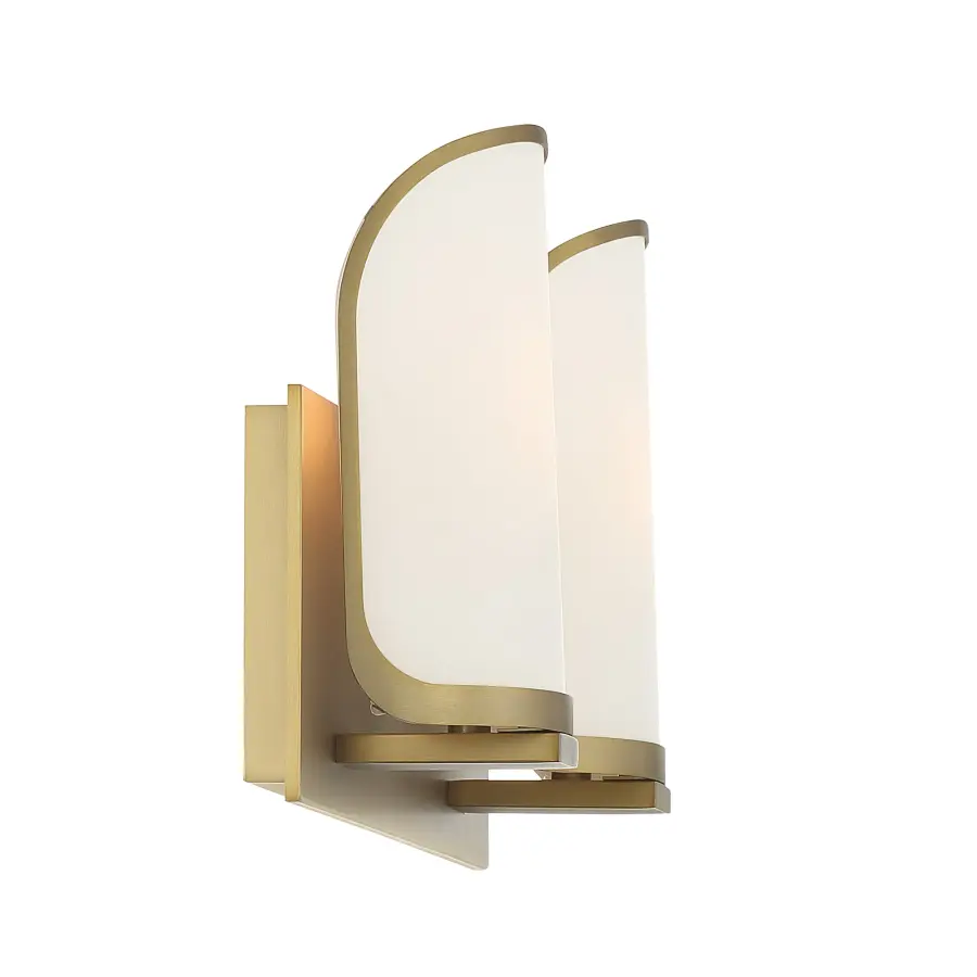 Elegant Brass Bath Light with ADA-Compliant Design - Image 3