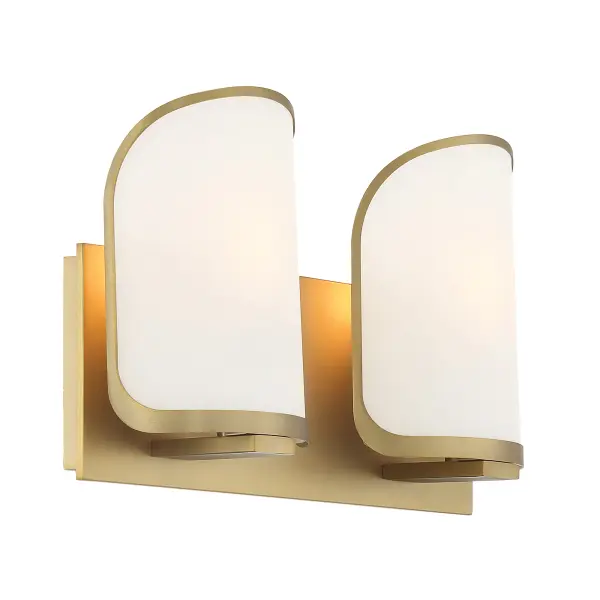 Elegant Brass Bath Light with ADA-Compliant Design - Image 4