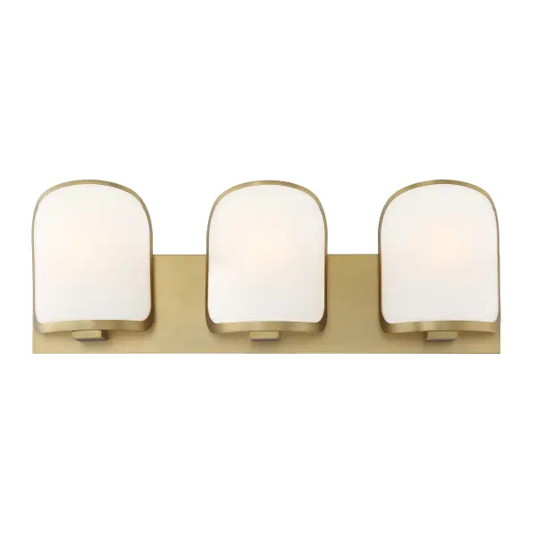 Elegant Brass Bath Vanity with Soft Contemporary Style - Image 5