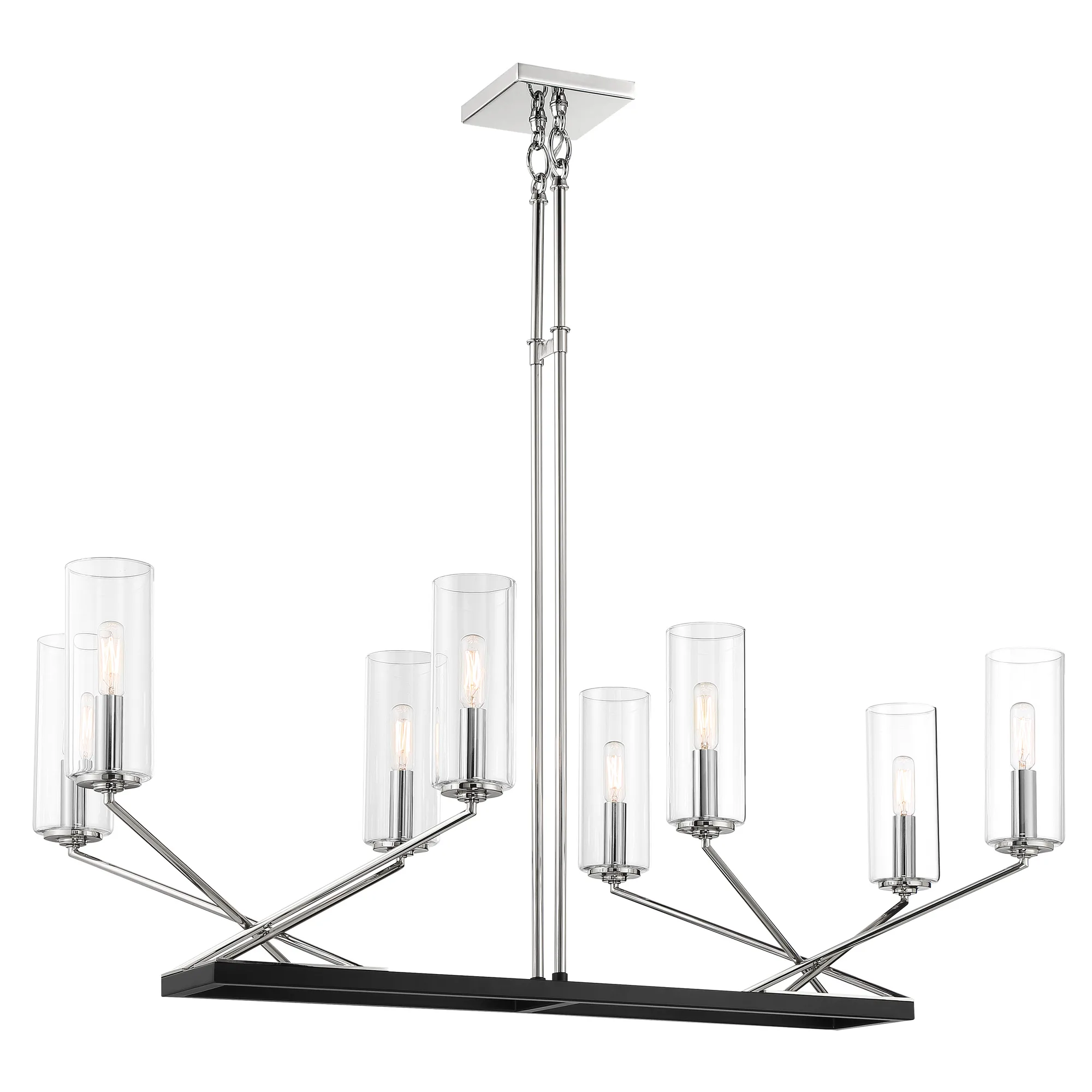 Highland Crossing 8-Light Island Chandelier