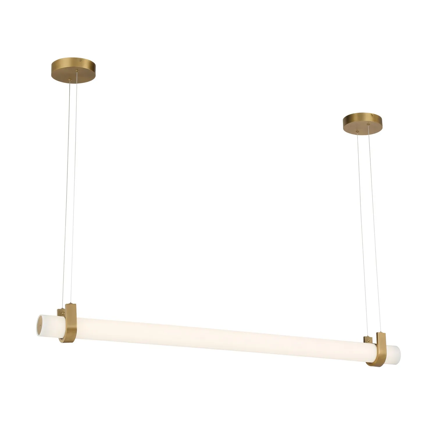 Sorelle LED Linear Chandelier in Legacy Brass