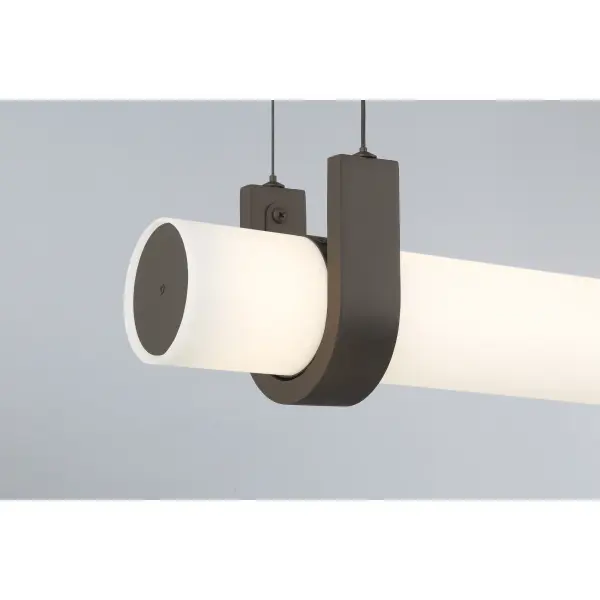 Sorelle 58" LED Linear Chandelier in Dark Bronze - Image 6