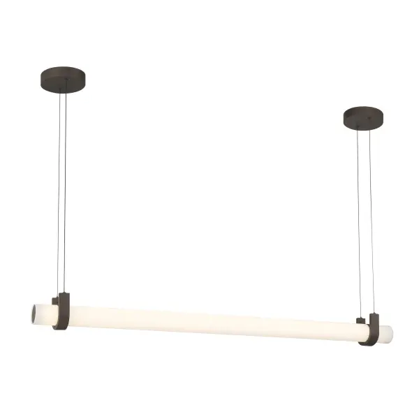 Sorelle 58" LED Linear Chandelier in Dark Bronze - Image 8