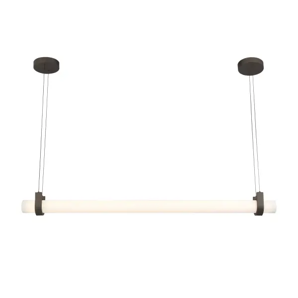 Sorelle 58" LED Linear Chandelier in Dark Bronze - Image 9