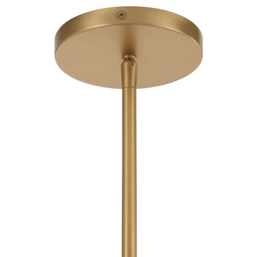 Narra 47" 5-Light Linear Chandelier in Legacy Brass - Image 4