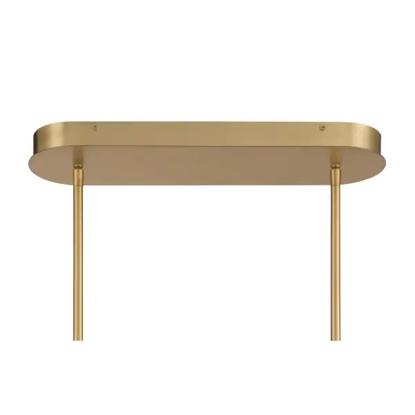 Linthor 64" LED Linear Chandelier in Legacy Brass - Image 5