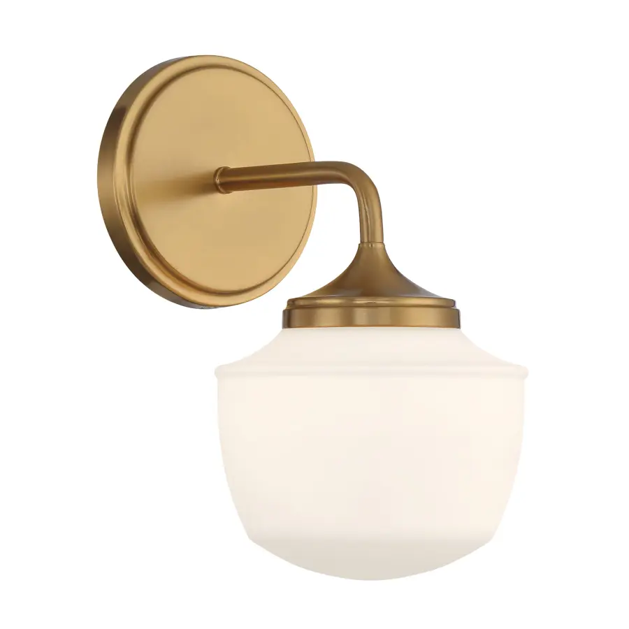 Cornwell 1-Light Bath Vanity in Aged Brass - Image 2