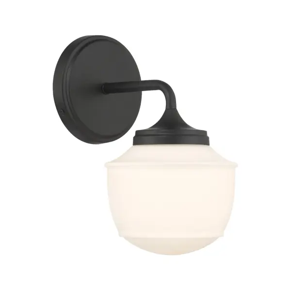Cornwell 10" 1-Light Bath Sconce in Dark Matte Black - Image 6