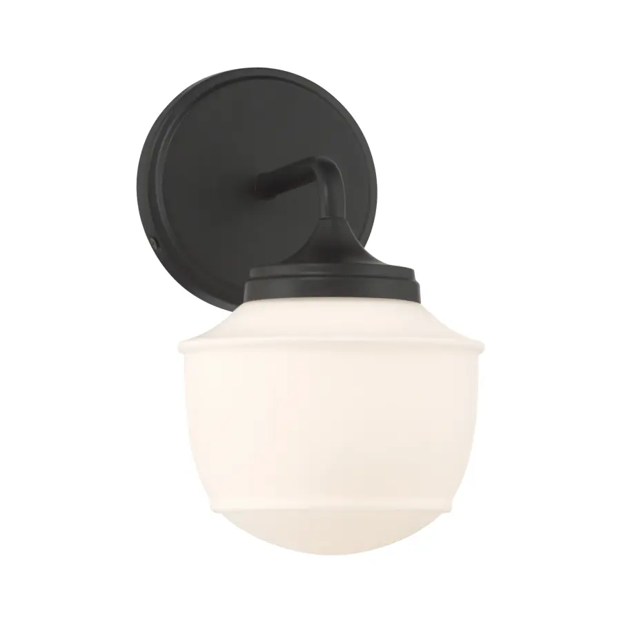 Cornwell 10" 1-Light Bath Sconce in Dark Matte Black - Image 7