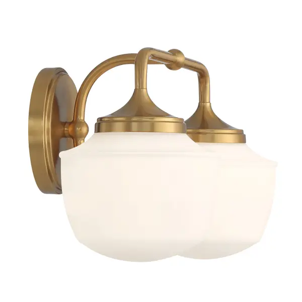 Cornwell 2-Light Bath Vanity in Aged Brass - Image 4