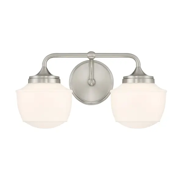 Cornwell 2-Light Bath Vanity in Brushed Nickel - Image 5