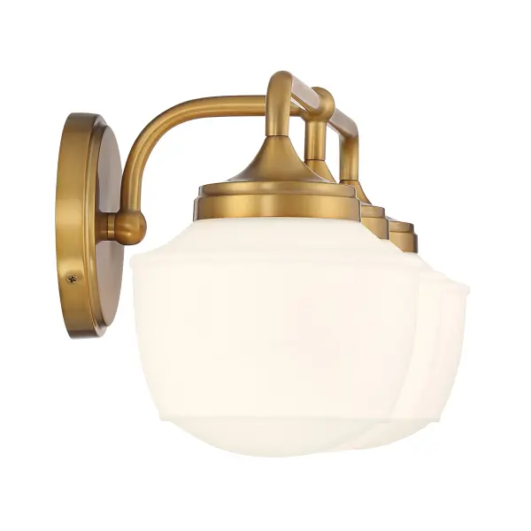 Cornwell 3-Light Bath Vanity in Aged Brass - Image 3