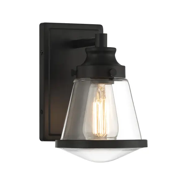 Mannsdale 1-Light Bath Vanity in Coal Black - Image 3