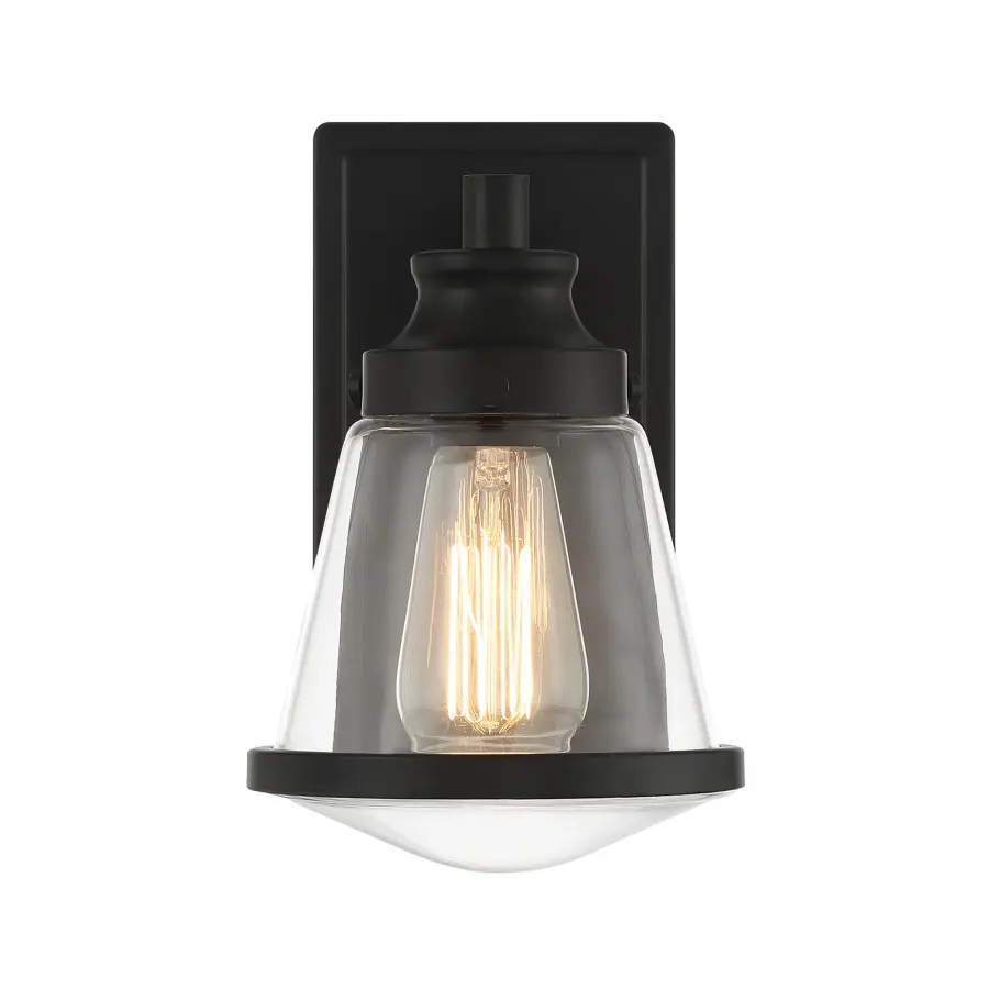 Mannsdale 1-Light Bath Vanity in Coal Black - Image 5