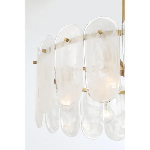 Oldmill 25" 5-Light Pendant in Legacy Brass - Image 6