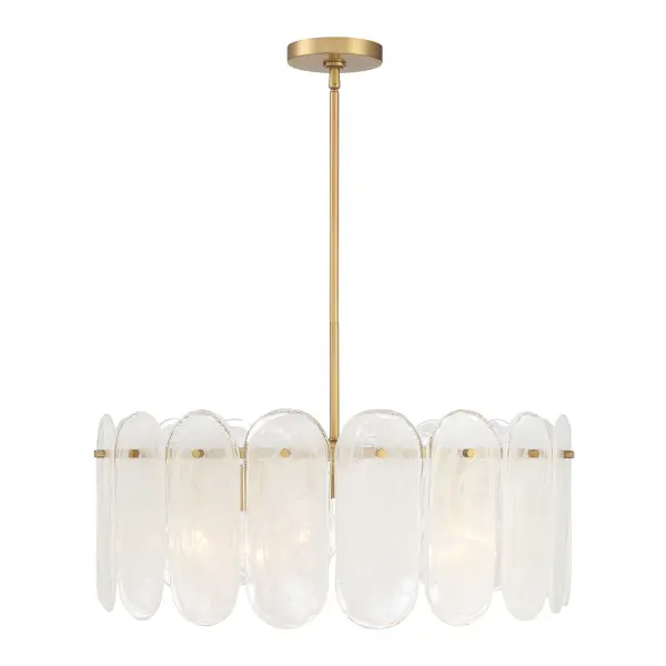 Oldmill 25" 5-Light Pendant in Legacy Brass - Image 10