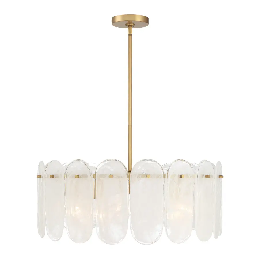 Oldmill 25" 5-Light Pendant in Legacy Brass - Image 10