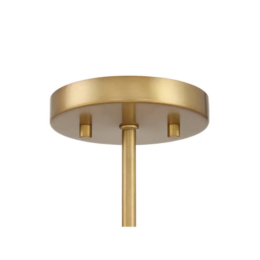 Oldmill 18.25" 3-Light Semi Flush in Legacy Brass - Image 2