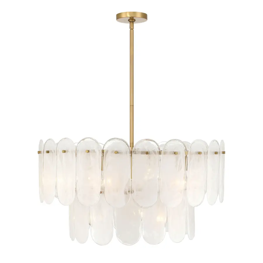 Oldmill 30" 9-Light Pendant in Legacy Brass - Image 10
