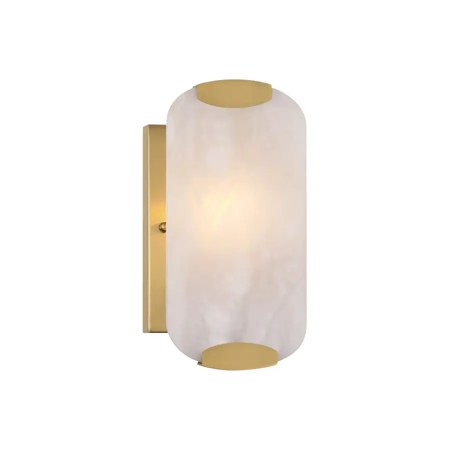 Glowstone 10" Wall Sconce in Legacy Brass - Image 4