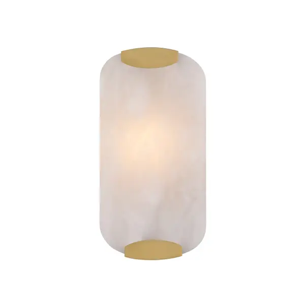 Glowstone 10" Wall Sconce in Legacy Brass - Image 5