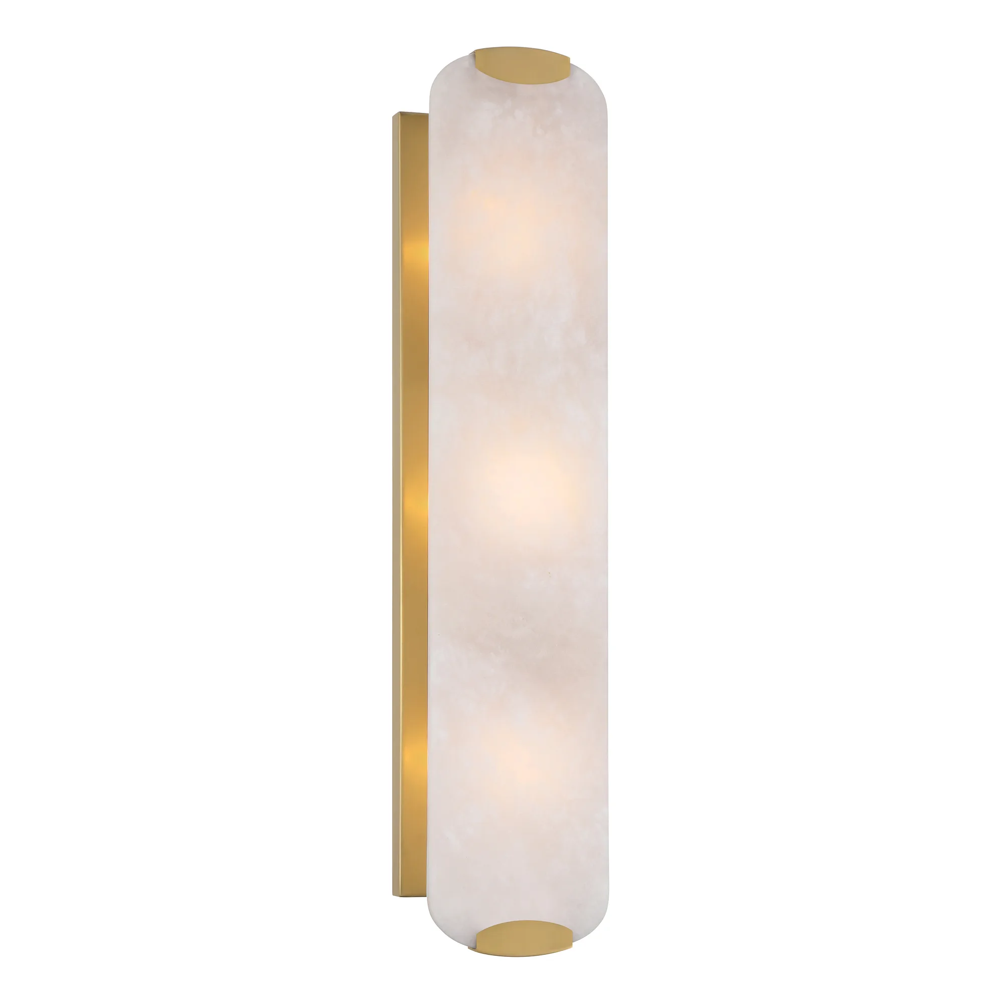 Glowstone 24" 3-Light Wall Sconce in Legacy Brass