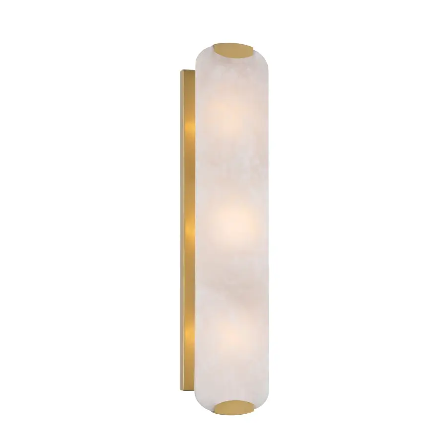 Glowstone 24" 3-Light Wall Sconce in Legacy Brass - Image 4