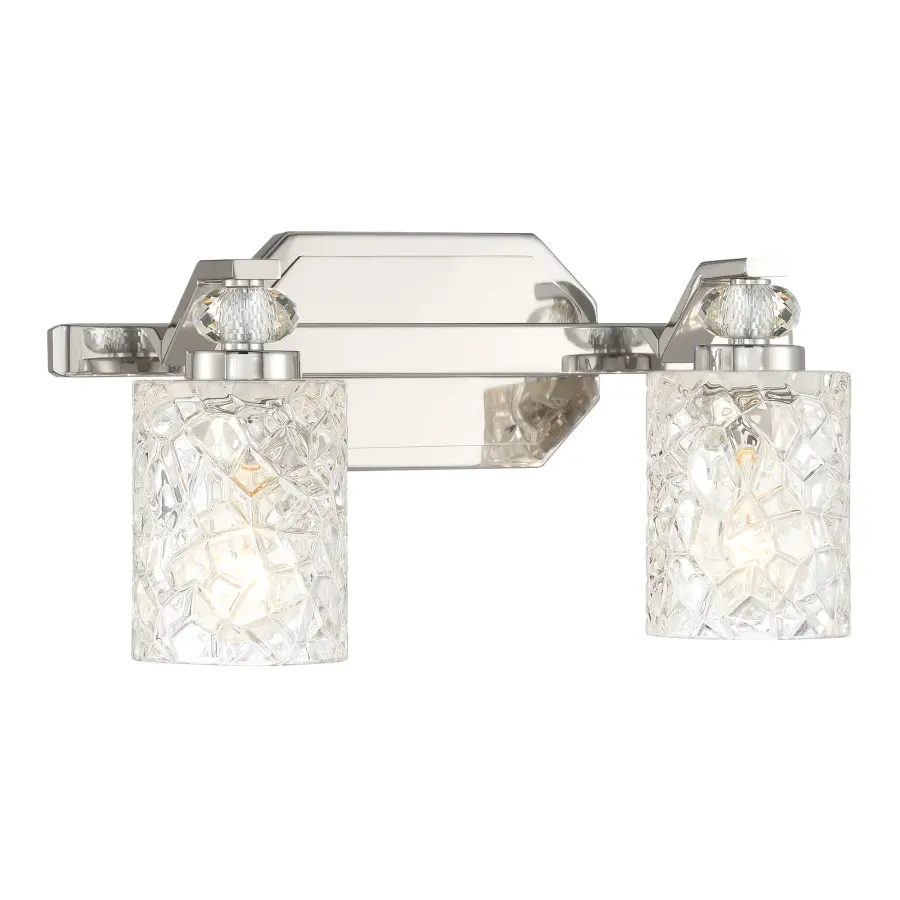 Crystal Kay 2-Light Bath Vanity - Image 1