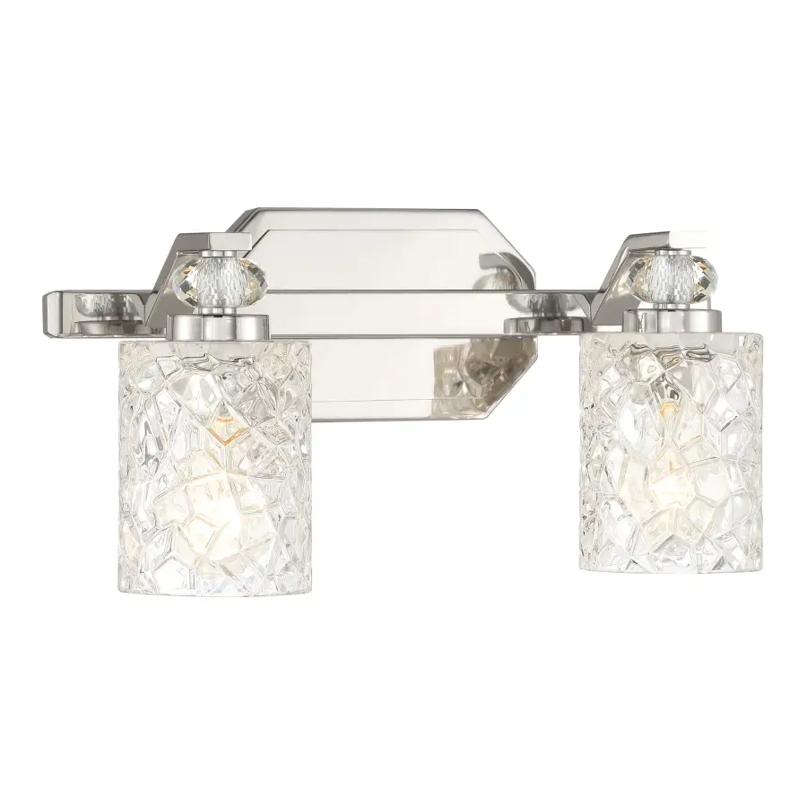Crystal Kay 2-Light Bath Vanity - Image 3