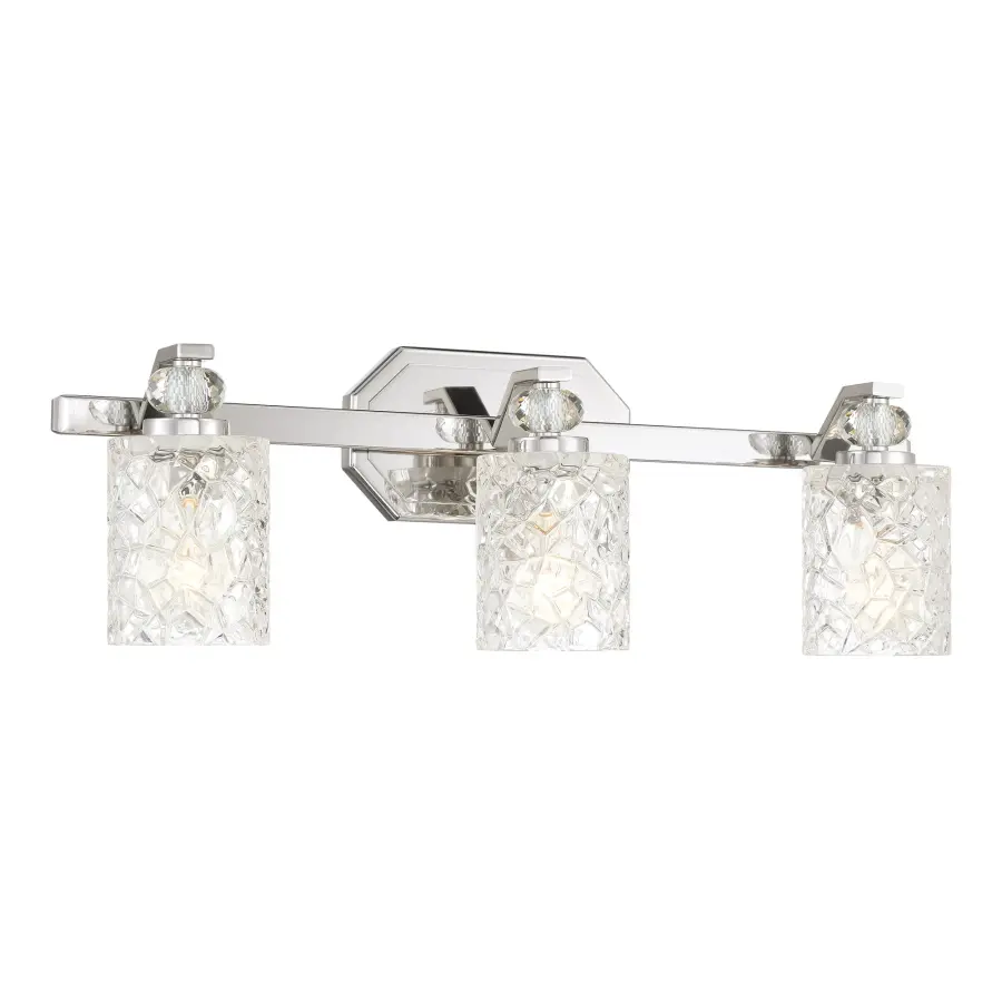Crystal Kay 3-Light Bath Vanity - Image 1