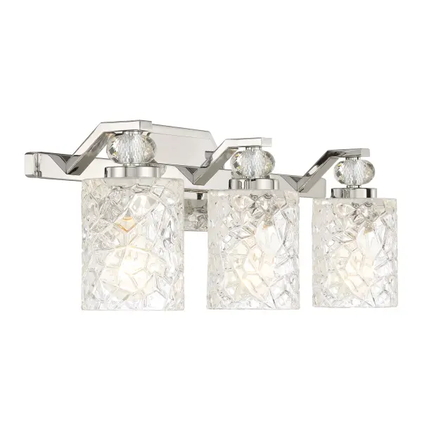Crystal Kay 3-Light Bath Vanity - Image 3