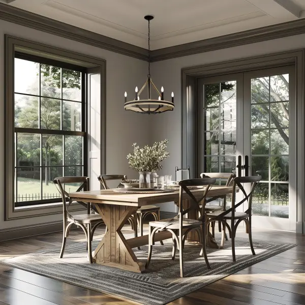 Sonoma 26" 6-Light Chandelier in Dark Bronze - Image 5