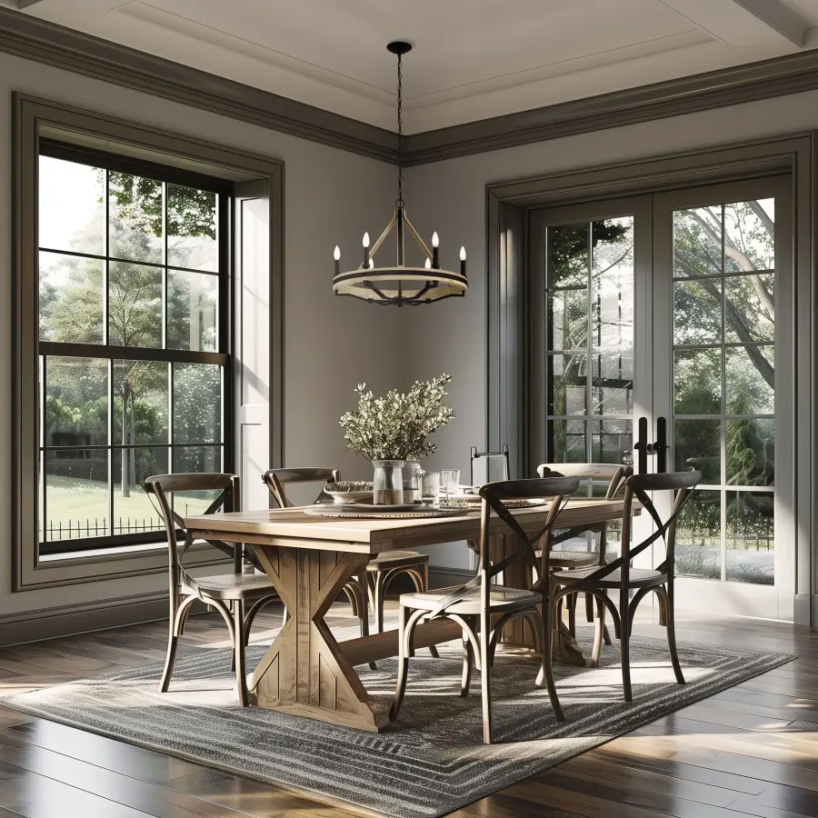 Sonoma 26" 6-Light Chandelier in Dark Bronze - Image 5