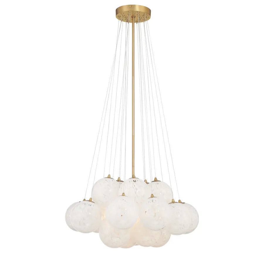 Langford 25" 5-Light Pendant in Legacy Brass - Image 11