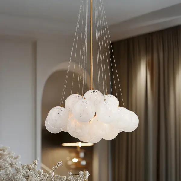 Langford 25" 5-Light Pendant in Legacy Brass - Image 5
