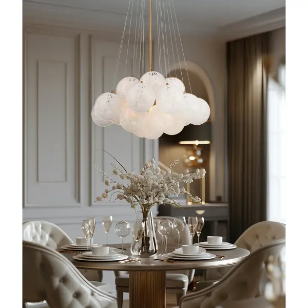Langford 25" 5-Light Pendant in Legacy Brass - Image 6