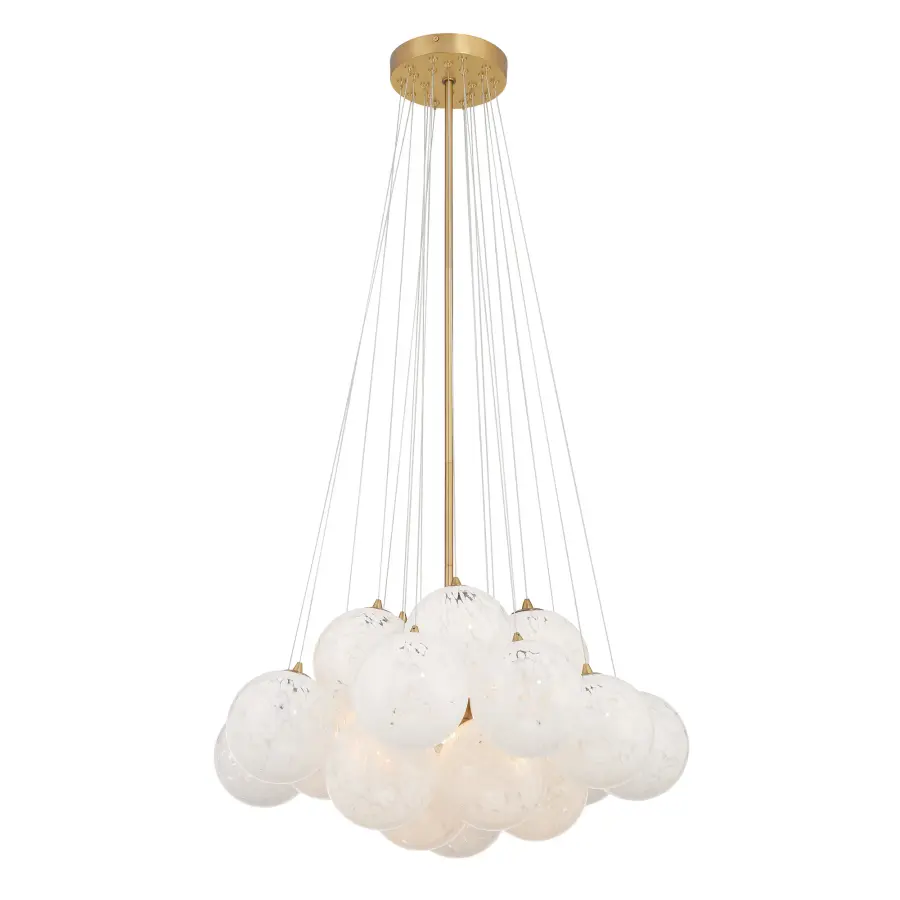 Langford 25" 5-Light Pendant in Legacy Brass - Image 10