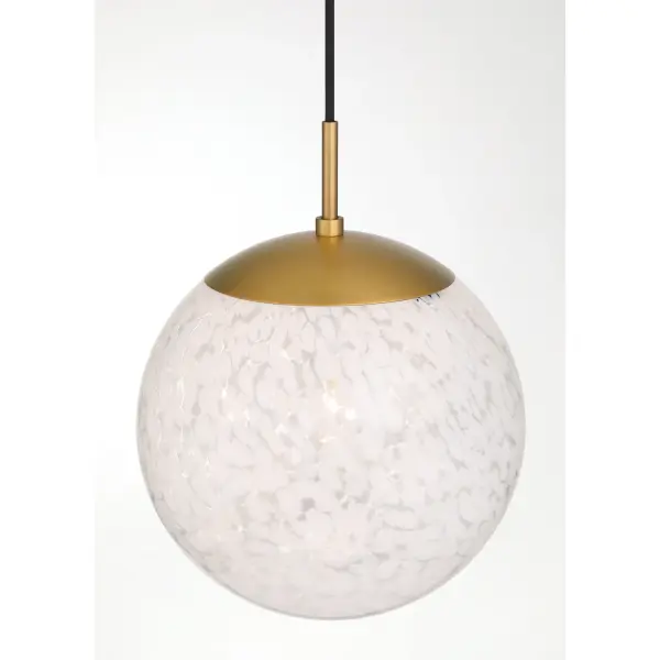 Langford 12" 1-Light Pendant in Legacy Brass - Image 4