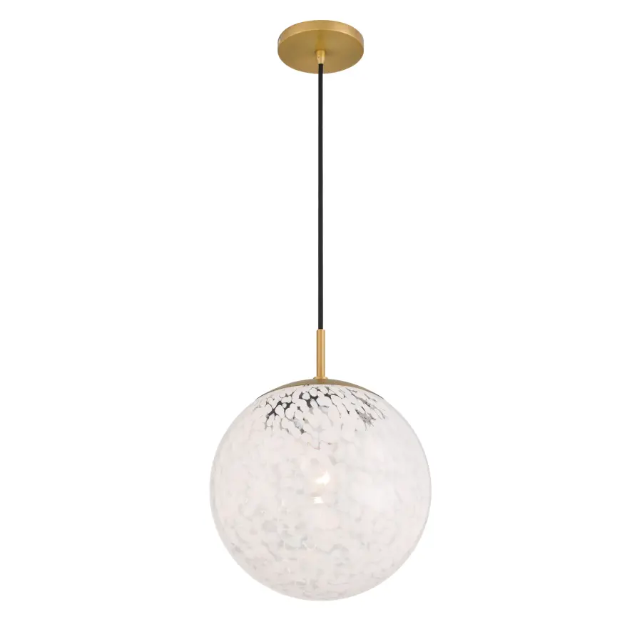 Langford 12" 1-Light Pendant in Legacy Brass - Image 5