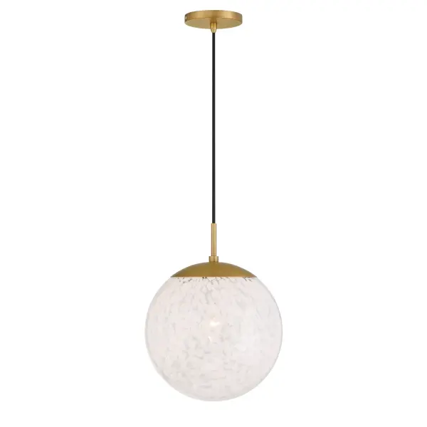 Langford 12" 1-Light Pendant in Legacy Brass - Image 6