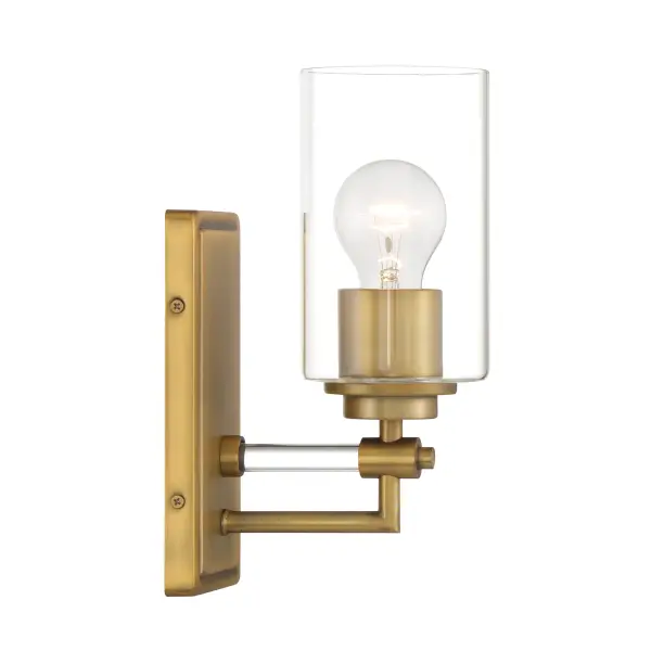Binsly 1-Light Bath Vanity in Aged Brass - Image 4