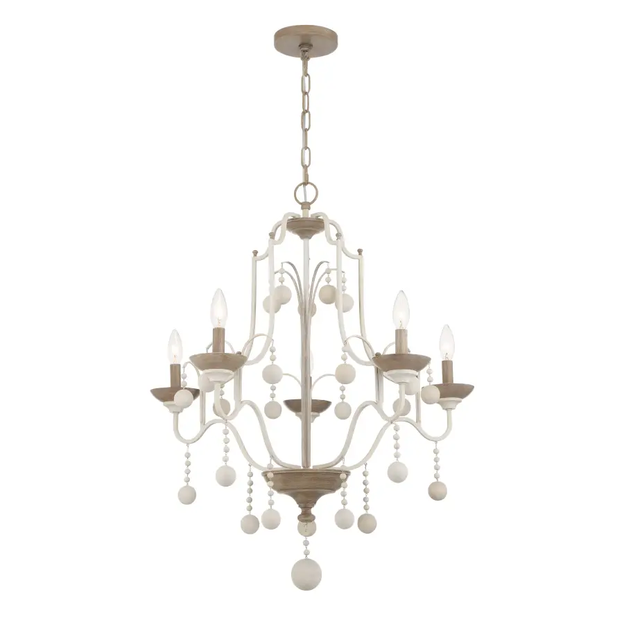 Rustic Elegance Meets Coastal Charm in This 9-Light Statement Piece - Image 6