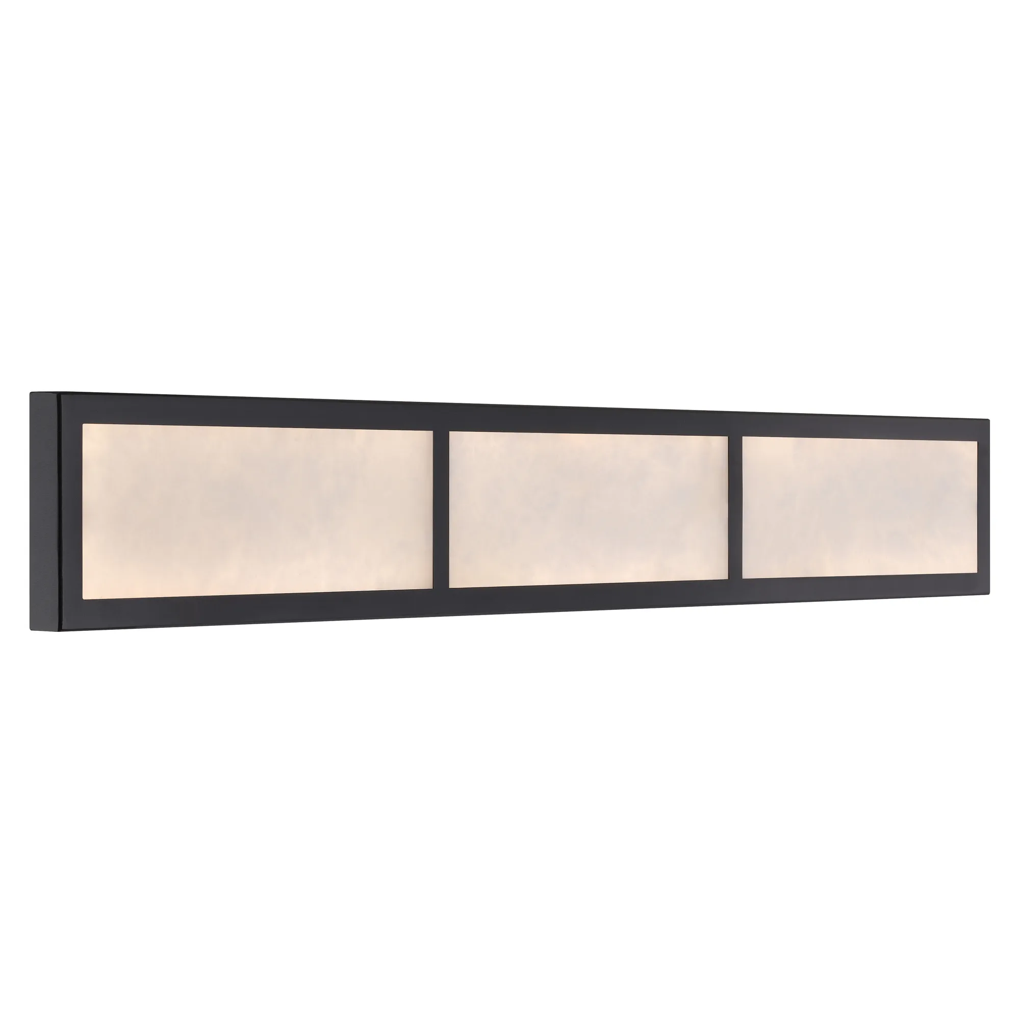 Stiles 36" LED Vanity Light in Sand Coal Black