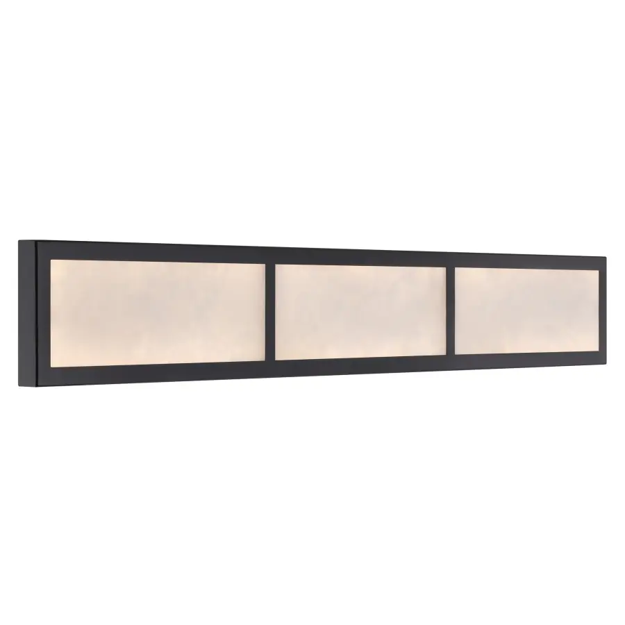 Stiles 36" LED Vanity Light in Sand Coal Black - Image 1
