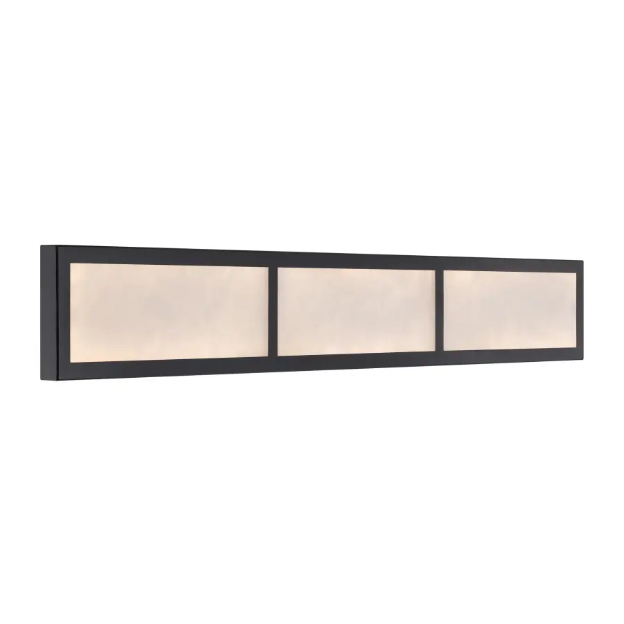 Stiles 36" LED Vanity Light in Sand Coal Black - Image 3