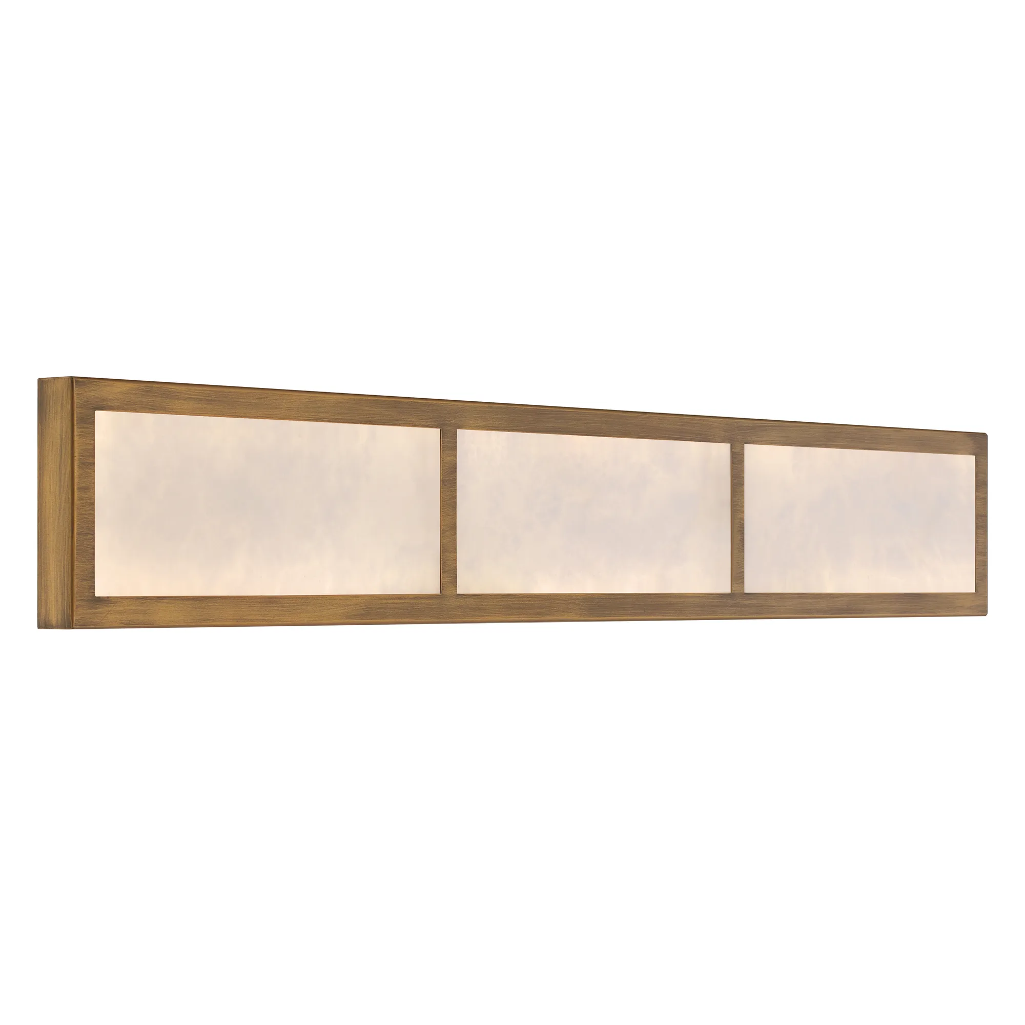 Stiles 36" LED Vanity Light in Ashen Gold