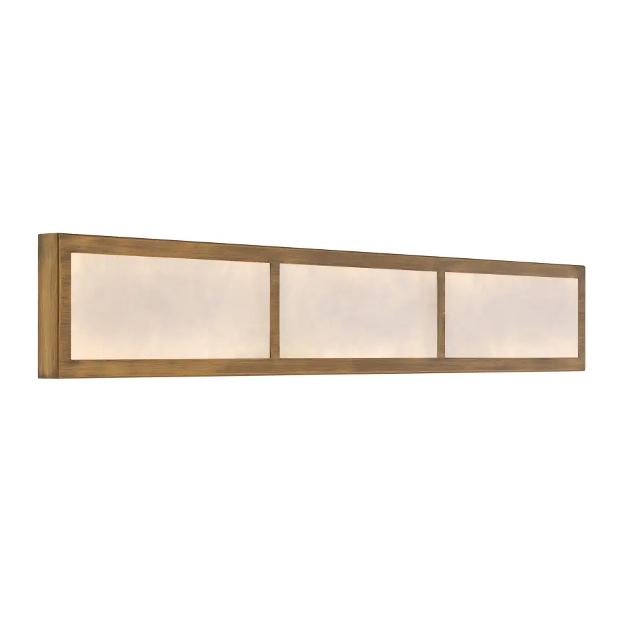 Stiles 36" LED Vanity Light in Ashen Gold - Image 3