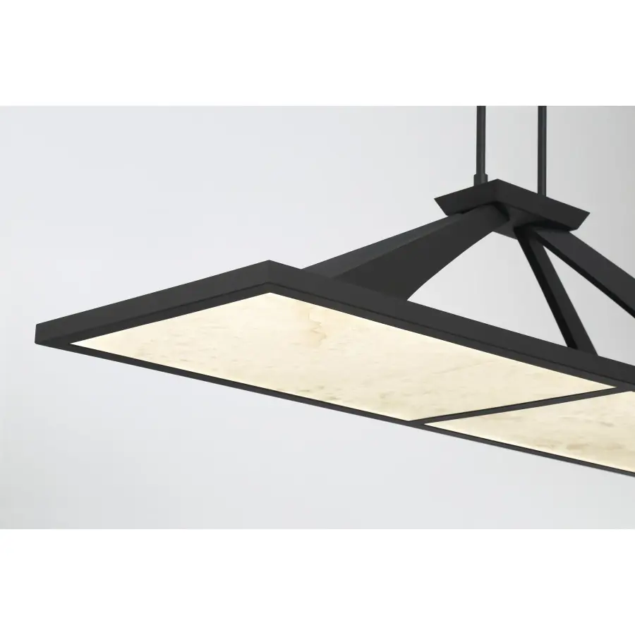 Stiles LED Island Light in Sand Coal Black - Image 2