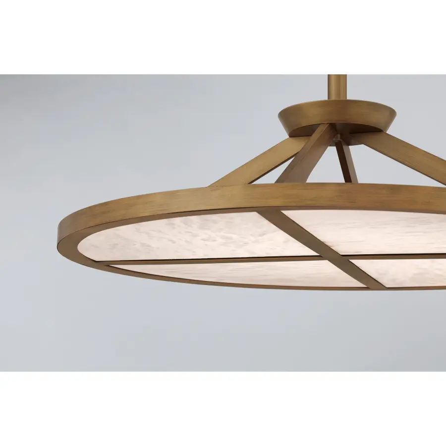 Stiles 28" LED Pendant in Ashen Gold - Image 2