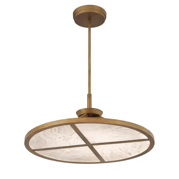 Stiles 28" LED Pendant in Ashen Gold - Image 3